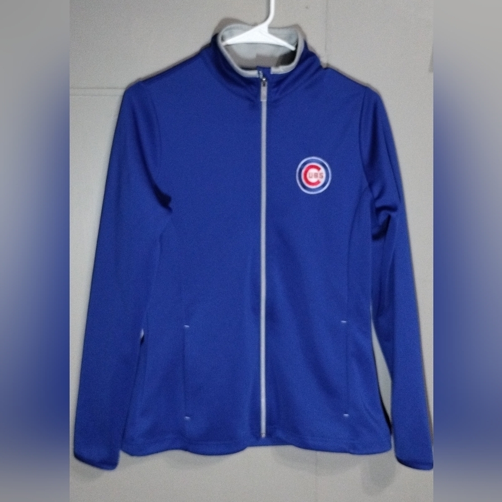 Women's Chicago Cubs Antigua Royal Logo Generation, Full-zip Jacket Size(S) - Picture 2 of 12
